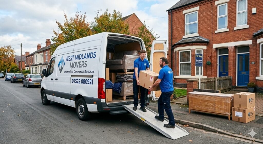 Reliable removal services in Birmingham helping families move home