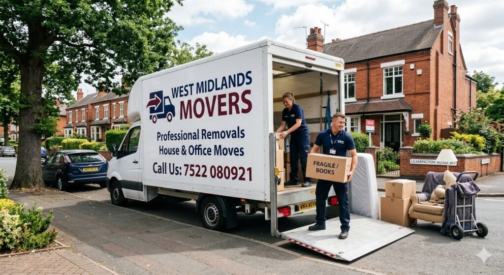 House removal services in Birmingham for local and long-distance moves