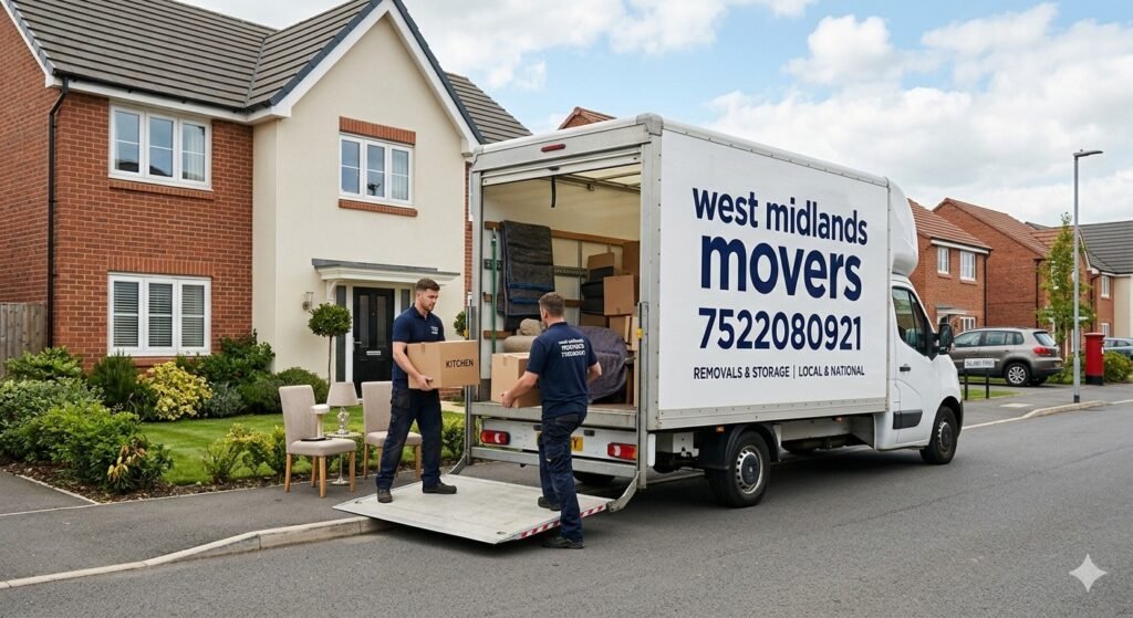 Birmingham removal team safely transporting household belongings
