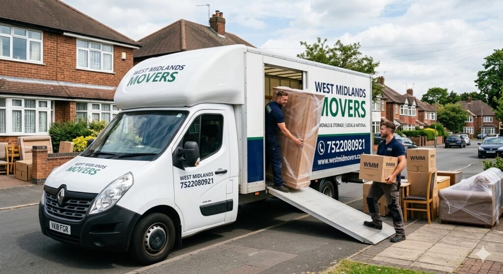 Affordable removal services in Birmingham with fully equipped vans