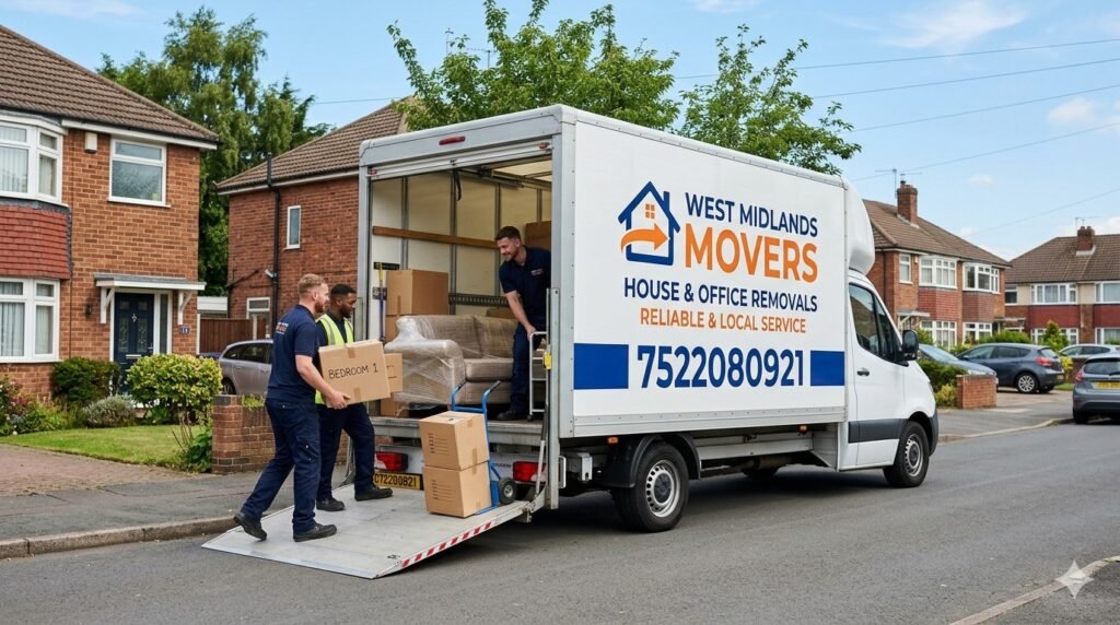 Local removal company handling residential moves in Wolverhampton