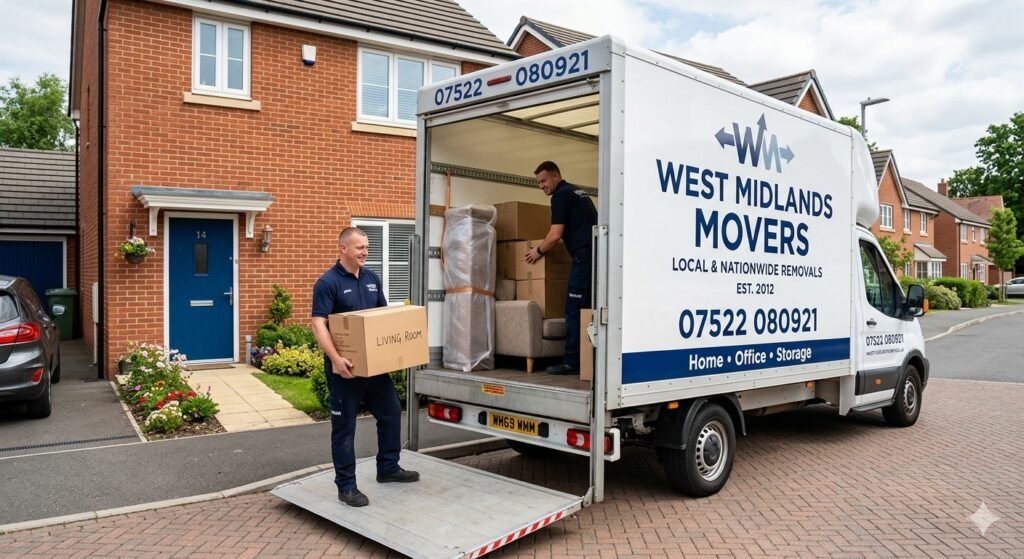 House removal team providing reliable moving services in Wolverhampton