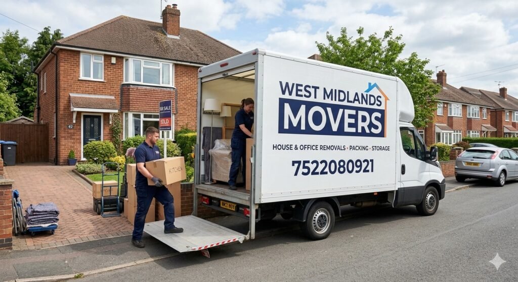 Furniture removals carried out by professional movers in Wolverhampton