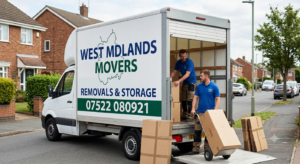 Professional house removals service in Birmingham by West Midlands Movers